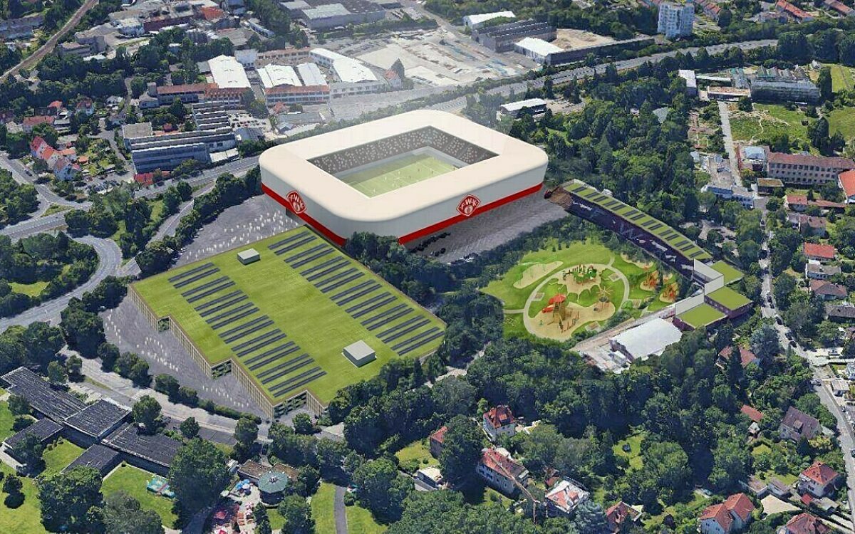 Stadionentwurf Wuerzburger Kickers 2021 1 Stadionentwurf Wuerzburger Kickers 2021 1